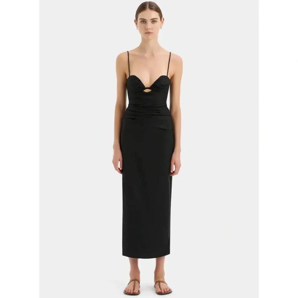 SIR Balconette Midi Dress - Picture 1 of 3